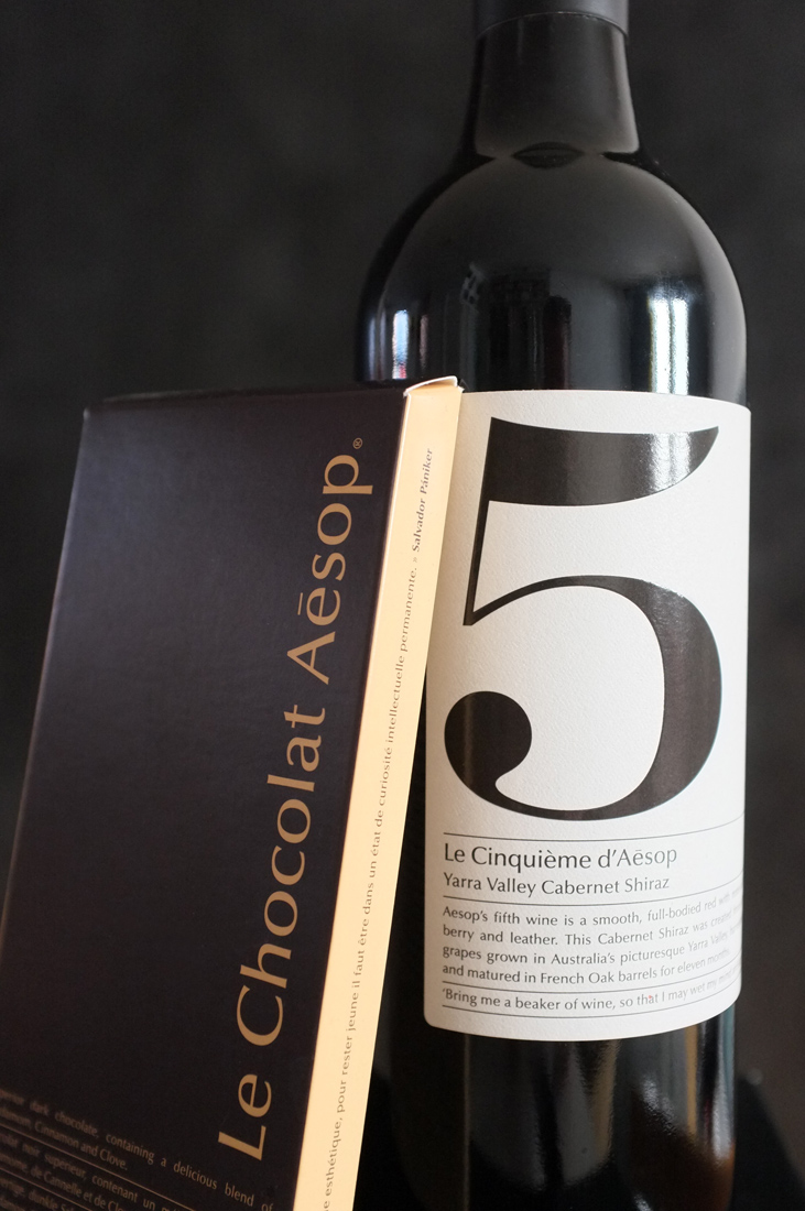 Aesop Skincare Wine And Chocolate