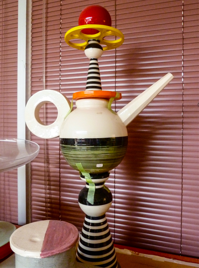 Artist Peter Shire From Memphis Milan Echo Park Pottery