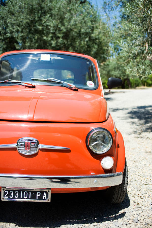 Vintage Fiat 500 Cinquecento in Sicily