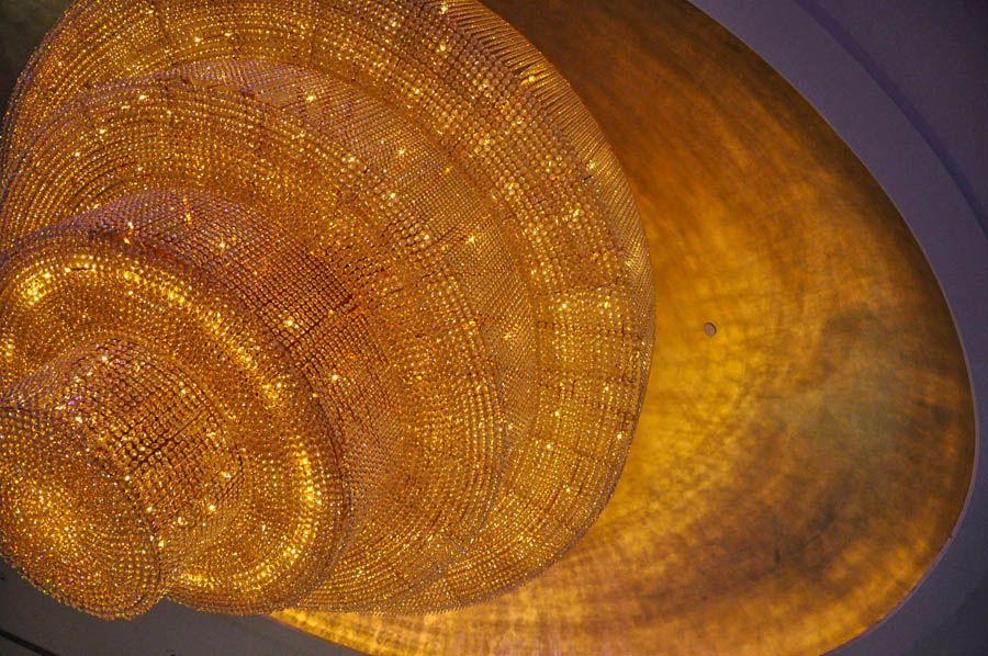 Ai Weiwei chandelier, by Lisa Richards
