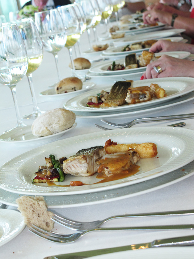 Lunch at Mirador de San Pedro, by Nick Harman